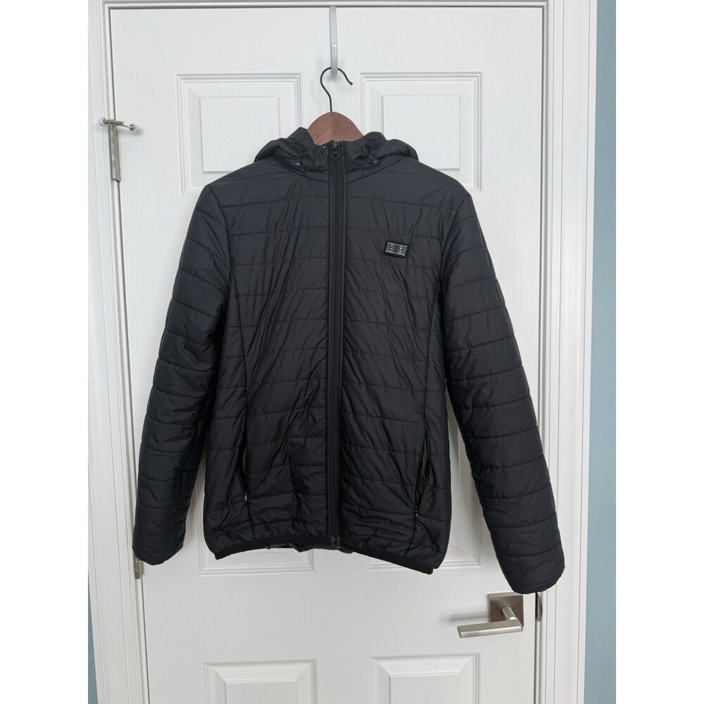 Heated Black Puffer Jacket